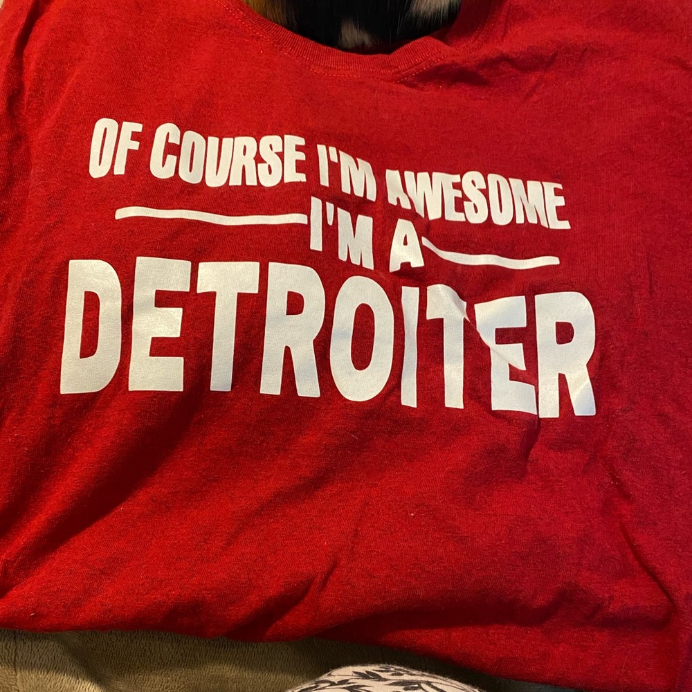 Ladies large Detroit T-shirt